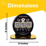 Tyre Shaped Smart NFC  3 in 1 Standee