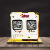 Premium Smart NFC 2-in-1 Table Top Standee - Google, GPay