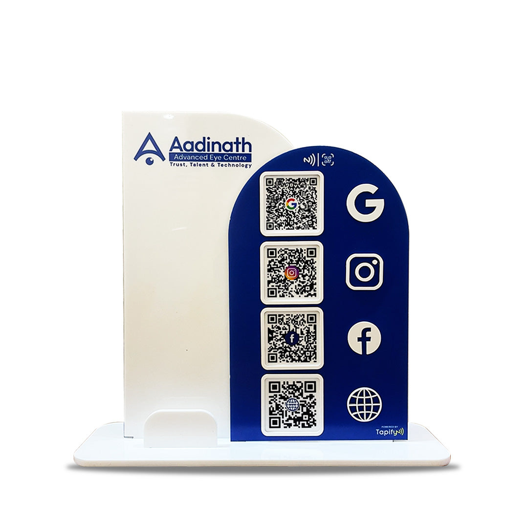 Premium Arch Shaped Smart NFC 4-in-1 in Cutout ( With card Holder )