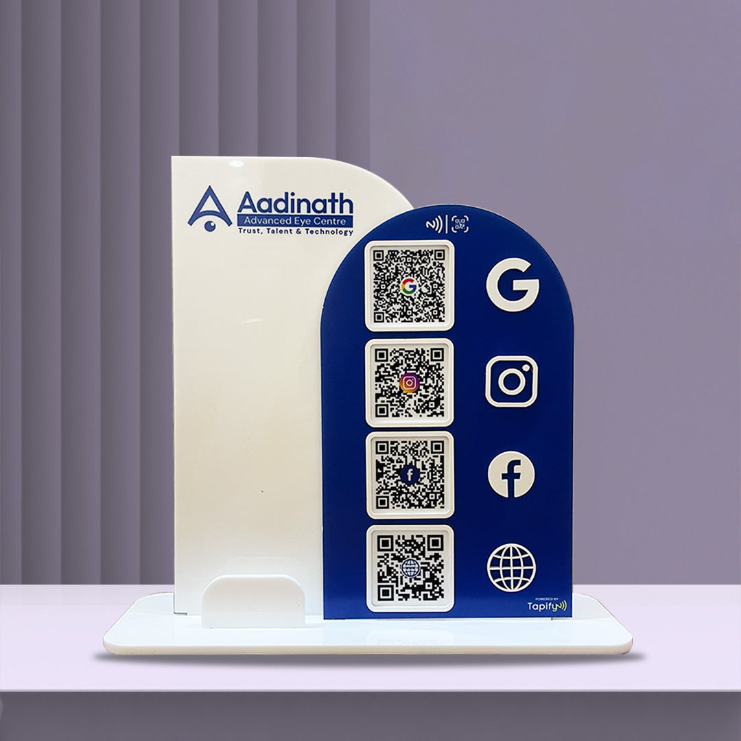 Premium Arch Shaped Smart NFC 4-in-1 in Cutout ( With card Holder )