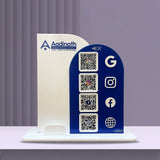Premium Arch Shaped Smart NFC 4-in-1 in Cutout ( With card Holder )